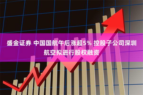 盛金证券 中国国航午后涨超5% 控股子公司深圳航空拟进行股权融资